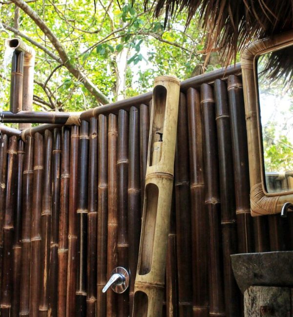 Outdoor Bathroom Batik Villa